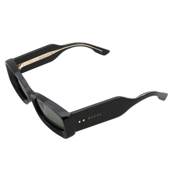 New Authentic Gucci Grey Rectangular Ladies Sunglasses GG1528S 001 53 GG1528S 00 - Picture 6 of 6